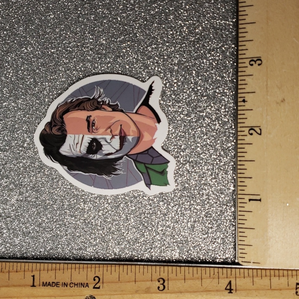 DC COMICS Batman Joker Waterproof Sticker Ledger - Picture 2 of 8